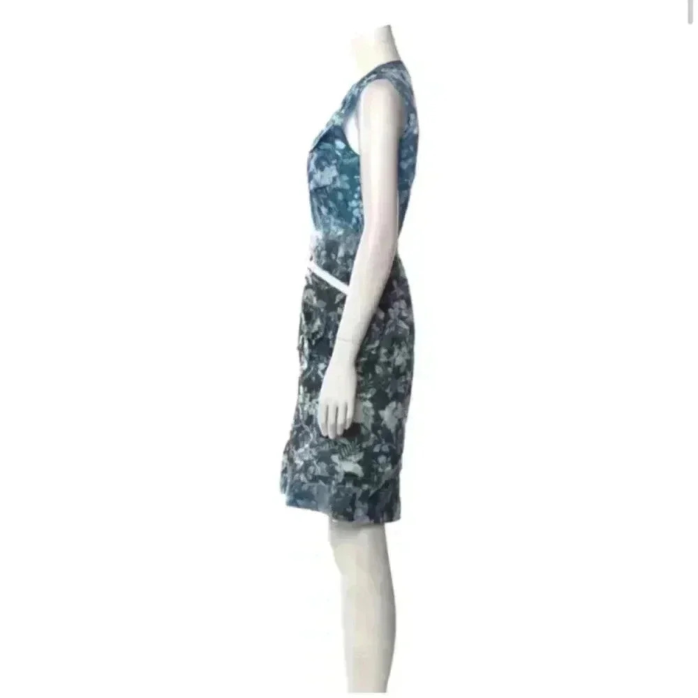 Alexander Wang Spring 2012 Ready Wear Runway Symmetrical Print Mini Dress Size 6 - Picture 7 of 16